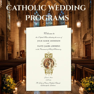 Programa de Massa Latina de Casamento Católico Ele