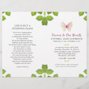 Programa de Memória Funeral da Borboleta Rosa