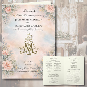 Programa de Missa de Casamento Católico Religioso