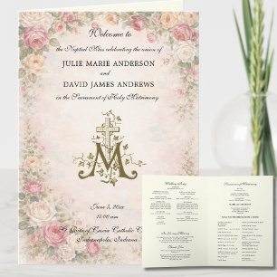Programa de Missa de Casamento Católico Religioso