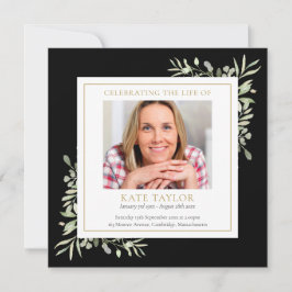 Programa de Ordem de Serviço Memorial do Funeral N