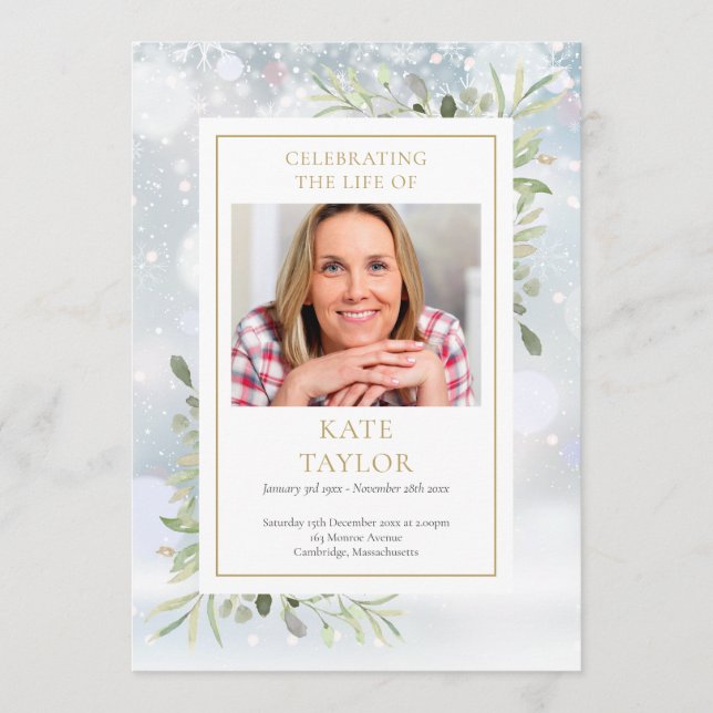 Programa de Ordenação Funerária De Inverno Verde (Frente)