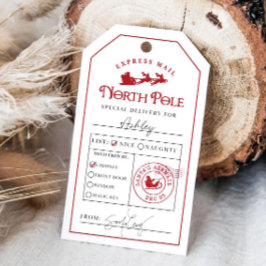 Programa de Papais noeis de Etiqueta de Entrega Es