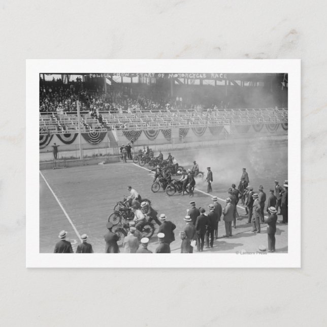 Programa de Polícia — Início da Corrida de Motocic (Frente)