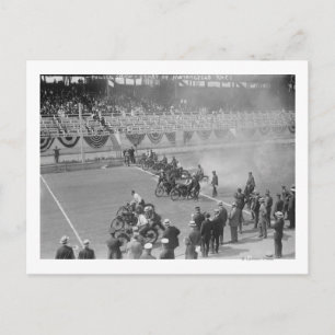 Programa de Polícia — Início da Corrida de Motocic