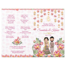 Programa de rituais de casamento indianos Lotus la