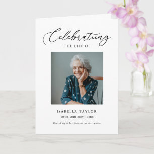 Programa de Serviço Funerário de Celebração Simple