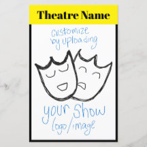 Programa de Teatro/exposição (uma página de lado d