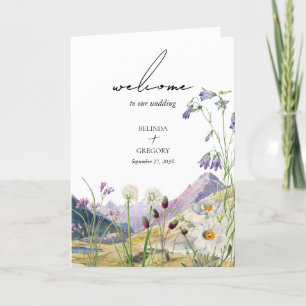 Programa Decreto de Serviço de Casamento de Montanha de Flo