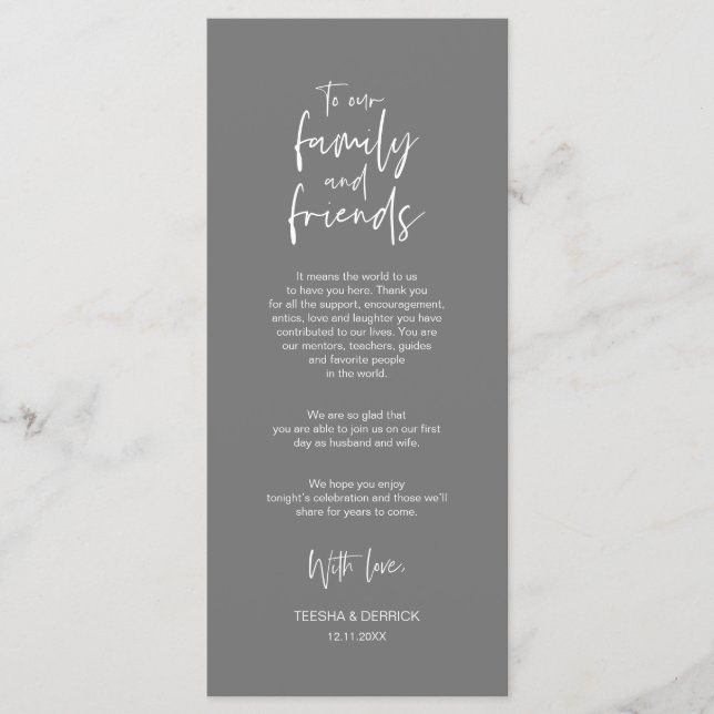 Programa Definição De Lugar Obrigado, Placa De Cinza Escura (Frente)