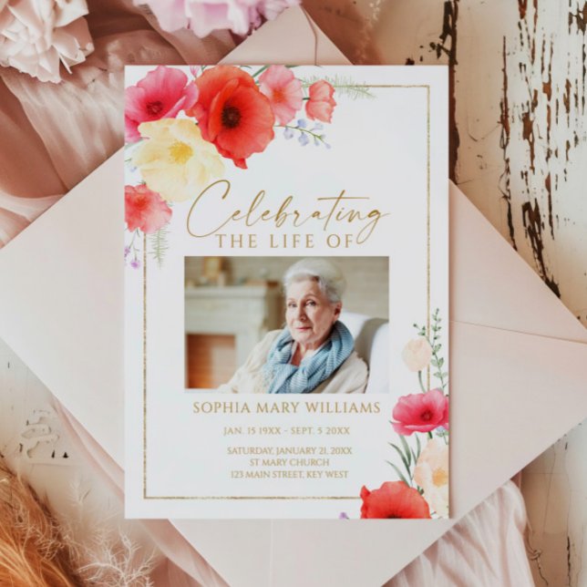 Programa Delicar Flores Vermelhas Ordem Funeral de Serviço (Criador carregado)