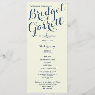 Programa do casamento do texto do desenhista do