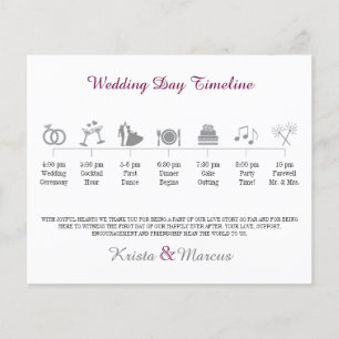 Programa do espaço temporal do casamento do ícon