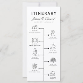 Programa do Partido Itinerário do Casamento Chic B