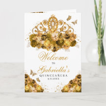 Programa Dourado Princesa Tiara Quinceanera