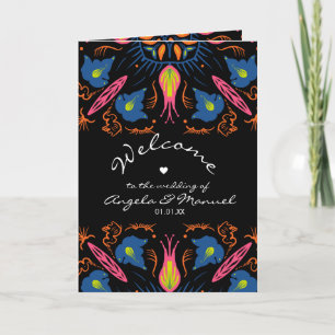 Programa Elefante Indiano Floral Preto Coração Mão Casament