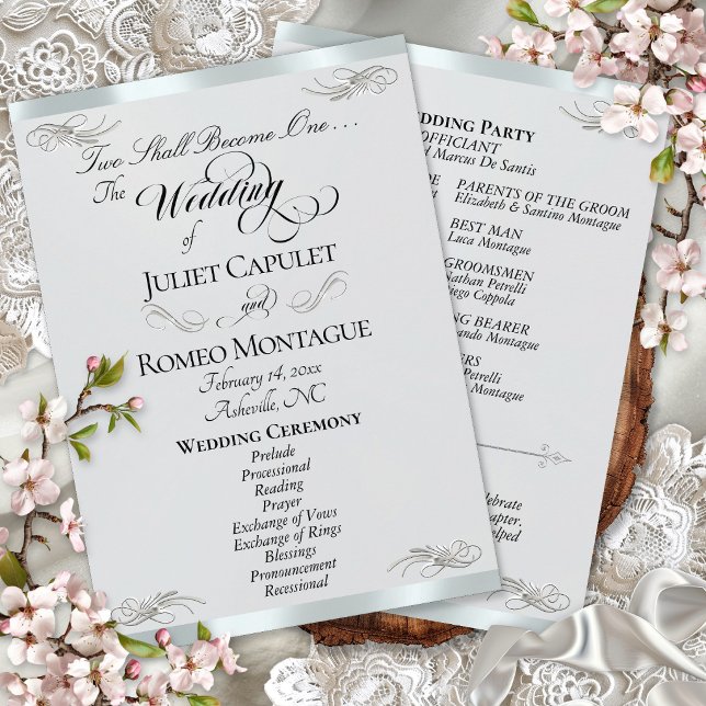 Programa Elegant Script - Pérola Prata/Casamento Prata (Criador carregado)