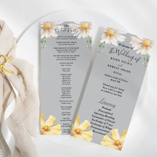 Programa Elegante Daisy   Grupo de Casamento de Cinzas