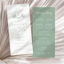Programa Elegante de Crest Botânica Sage