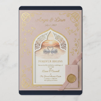 Programa ElegantGoldWeddingInvitation