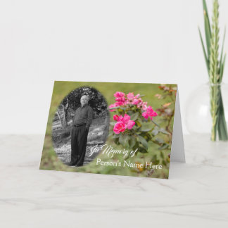 Programa Em memória de placa com Rosas e foto