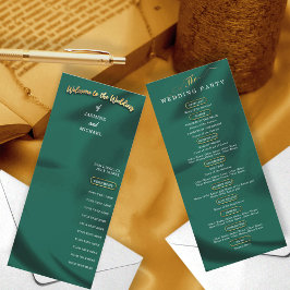 Programa Emerald e Casamento Dourado minimalista