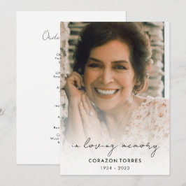 Programa Encantando a memória Foto Ordem Funeral de Serviço