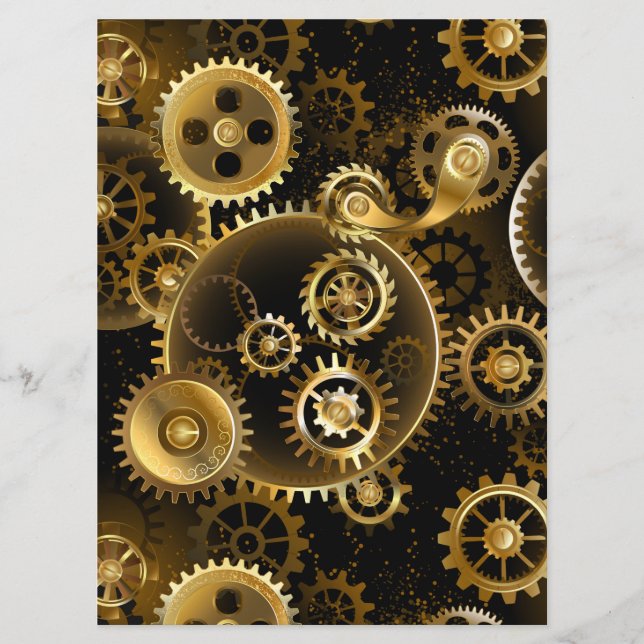Programa Engrenagens de latão Steampunk perfeitas (Frente)