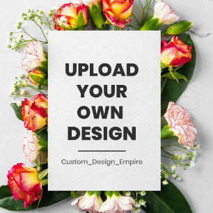 Programa Envie Seu Próprio Design Aqui Personalizado