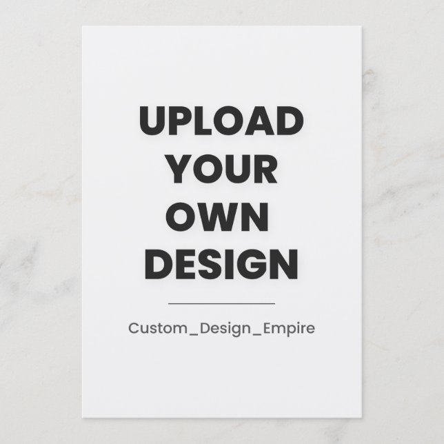 Programa Envie Seu Próprio Design Aqui | Personalizado (Frente)