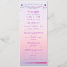 Programa Espaço Místico da Astronomia da Lua Solar Rosa-Ros