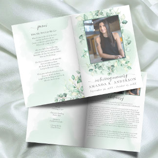 Programa Eucalyptus Greenery Bi-Fold