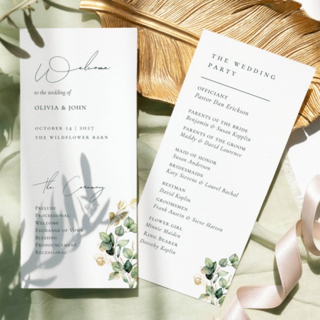 Programa Eucalyptus Wedding Elegante (Criador carregado)
