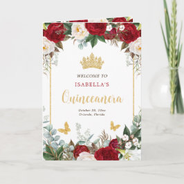 Programa Evento Red Floral Quinceanera Princess Padrinos