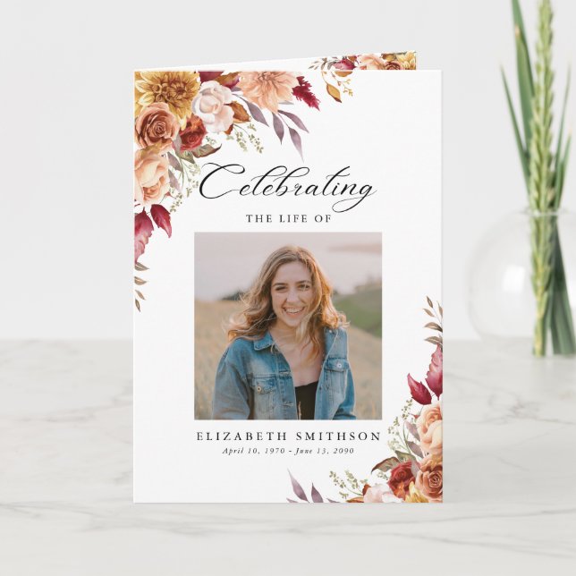 Programa Fall Autumn Program Photo Order (Frente)