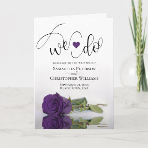 Programa Fazemos Casamento Real Elegante De Rosa Roxo Dobra
