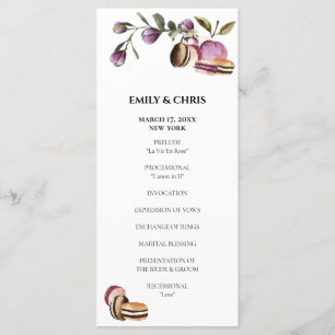 Programa Feliz Macaron Violet Floral Modern