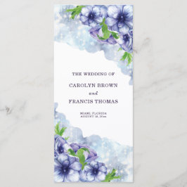 Programa Floral Anemone Purple Wedding