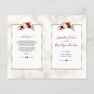 Programa Floral Dourado de Caligrafia