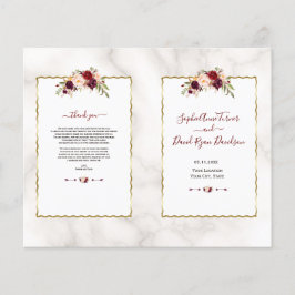 Programa Floral Dourado de Caligrafia