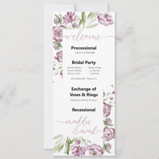 Programa Floral Spray Wedding