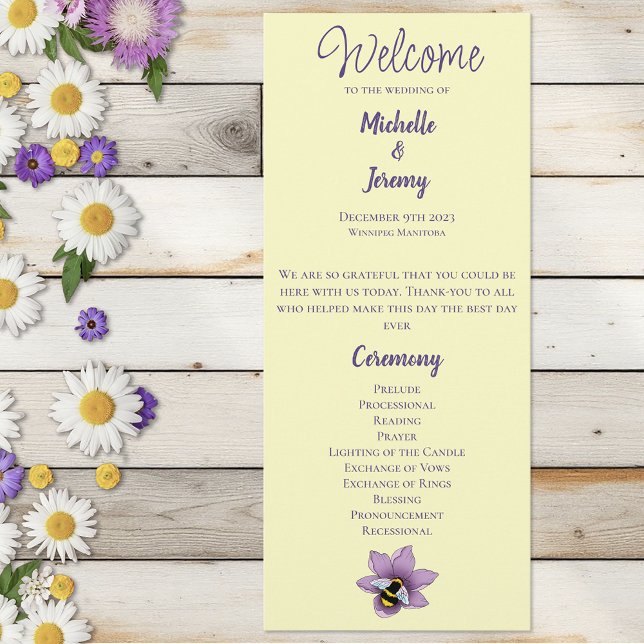 Programa Flores de Lavanda de mamangabas amarelas (Criador carregado)