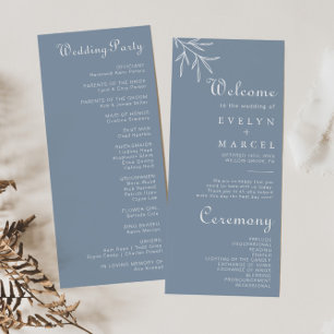 Programa Formal Mínimo de Casamento Azul