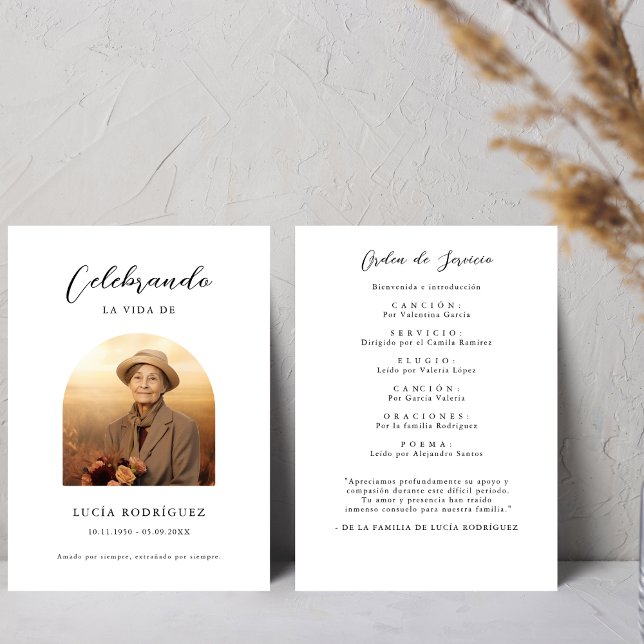 Programa Foto da Ordem Funeral Espanhola de Serviço (Criador carregado)