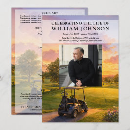 Programa Foto do Serviço Funerário de Buggy de Campo de Gol