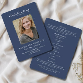 Programa Foto Simples Memorial Blue Order