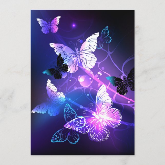 Programa Fundo com Borboletas Noturnas (Frente)