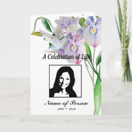 Programa Funeral Hummingbird & Iris