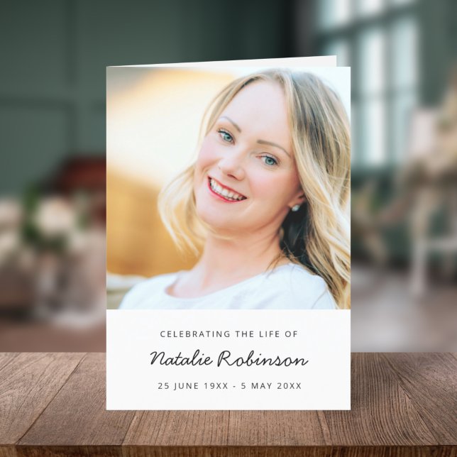 Programa Funeral Moderno | Celebração da Ordem de Vida do S (Criador carregado)