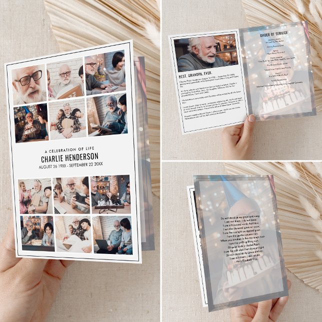 Programa Funeral Moderno De 15 Fotos Com Biologia  (Criador carregado)